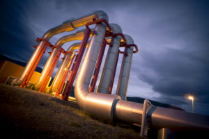 Long Pipes nighttime shot