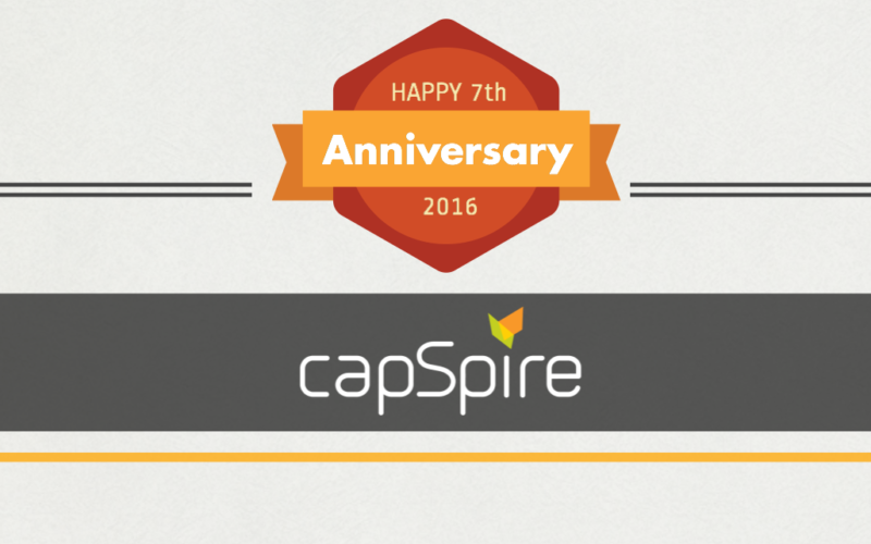 capSpire Celebrates its Seventh Anniversary