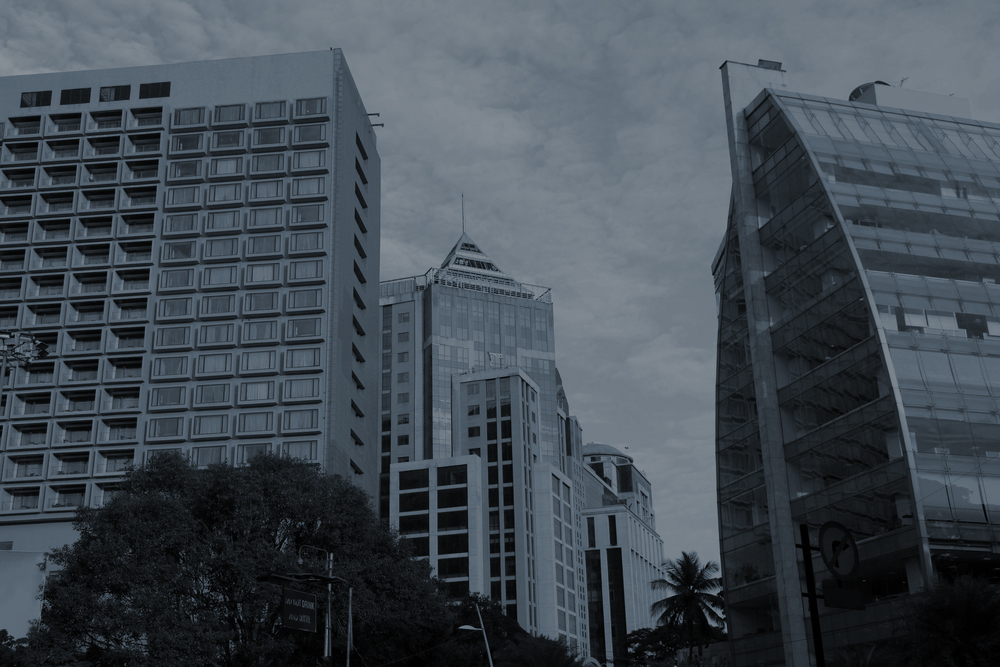 Modern,Buildings,In,Bangalore,Downtown